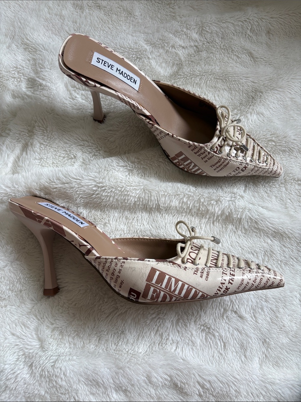 Steve Madden Brianne Stilleto Mule Pumps